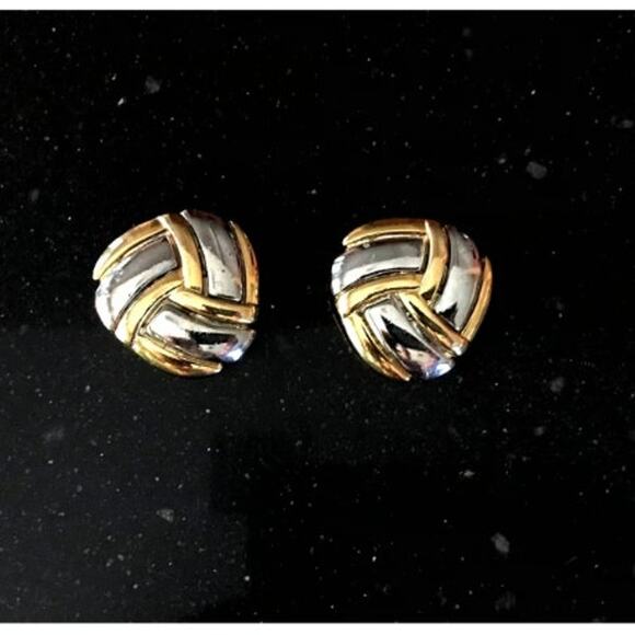 VINTAGE Silver & Gold SHOE Clips - Bluette Shoe Charms - Made In France - Picture 3 of 8